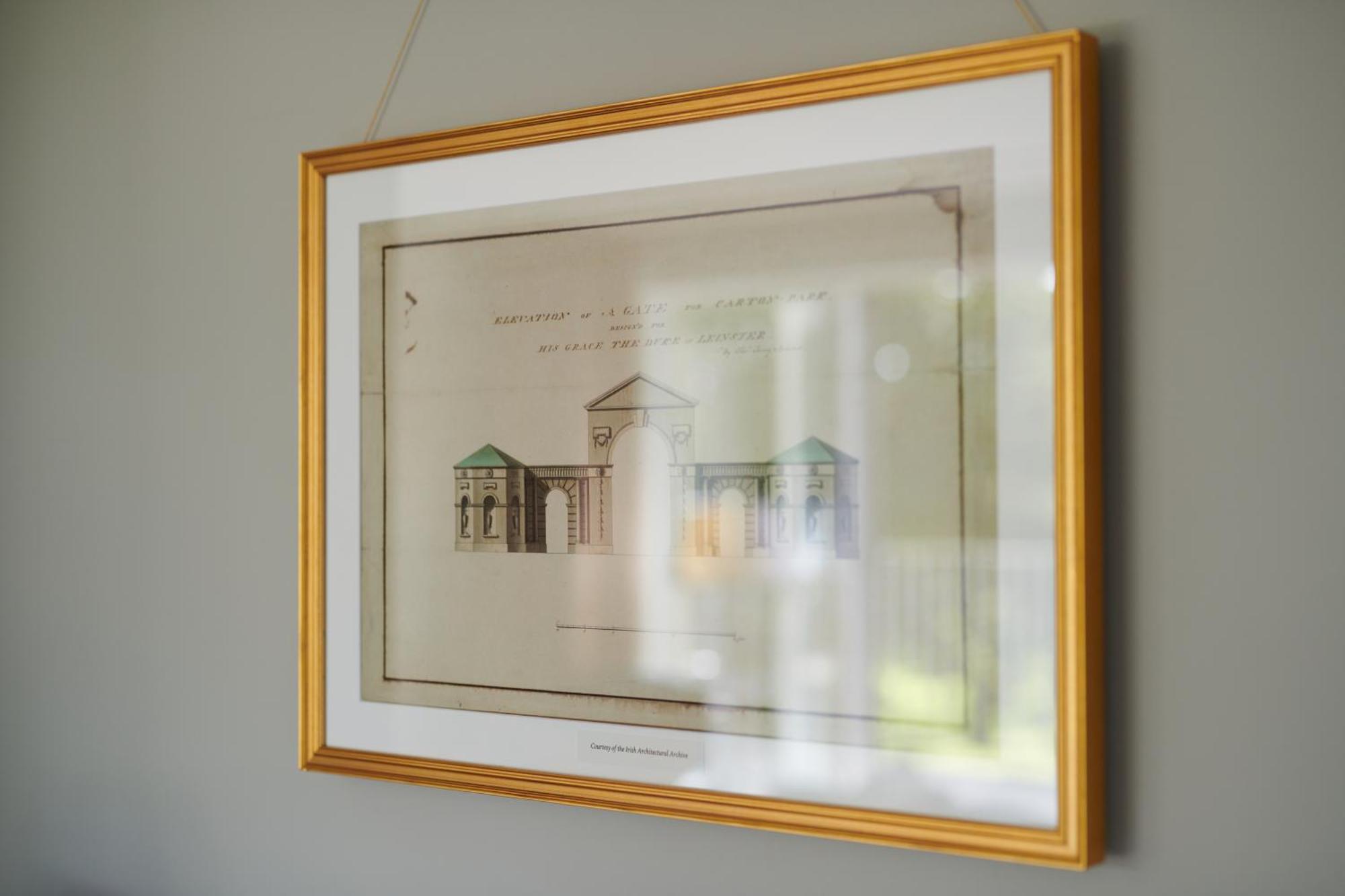 Carton House A Fairmont Managed Hotel Мейнут Екстер'єр фото A drawing of the original building